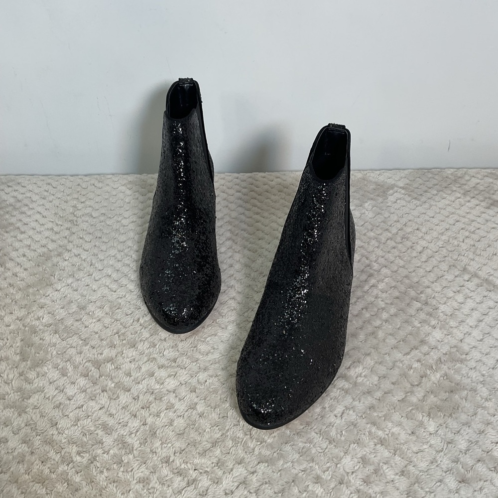 Sole Society Kent Glitter Ankle Boots Size 6.5